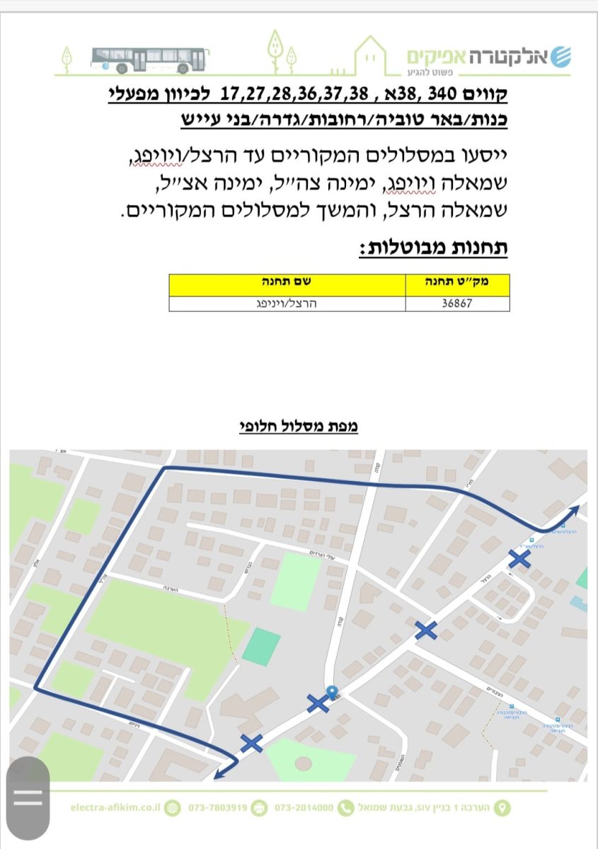 הודעת אלקטרה אפיקים