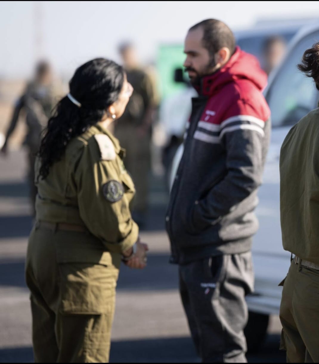 ירדן ביבס עם כוחות צה"ל